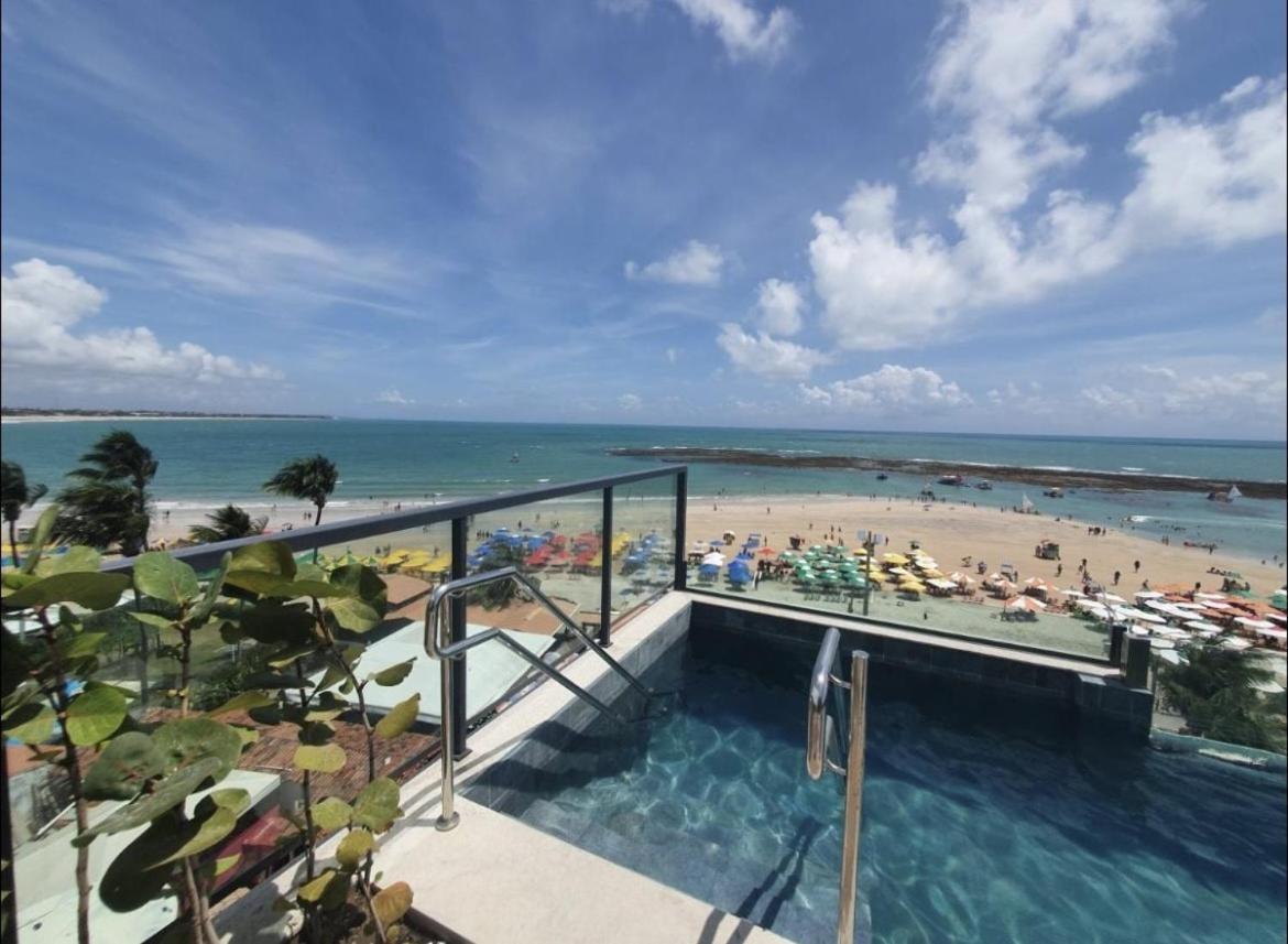 Apartamento Mykonos Luxo Beira Mar Pôrto das Galinhas Exterior foto